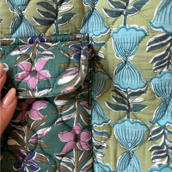 Zara Weekend Duffle Shoulder Bag (Vera Bradley Look) - Picture 4 of 6